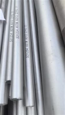 Premium ASTM A312 UNS S31254 254SMO roostevabast terasest torud saadeti Mehhikosse